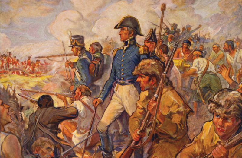 Jackson at the Battle of New Orleans