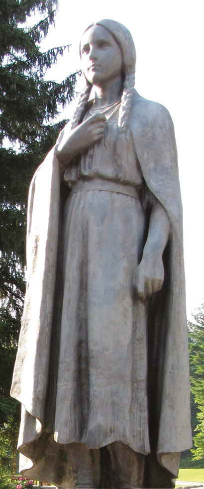 Statue of Mary Jemison is in Adams County, Pennsylvania
