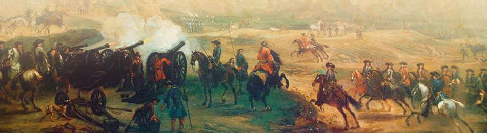 The Battle of the Boyne, July 1690