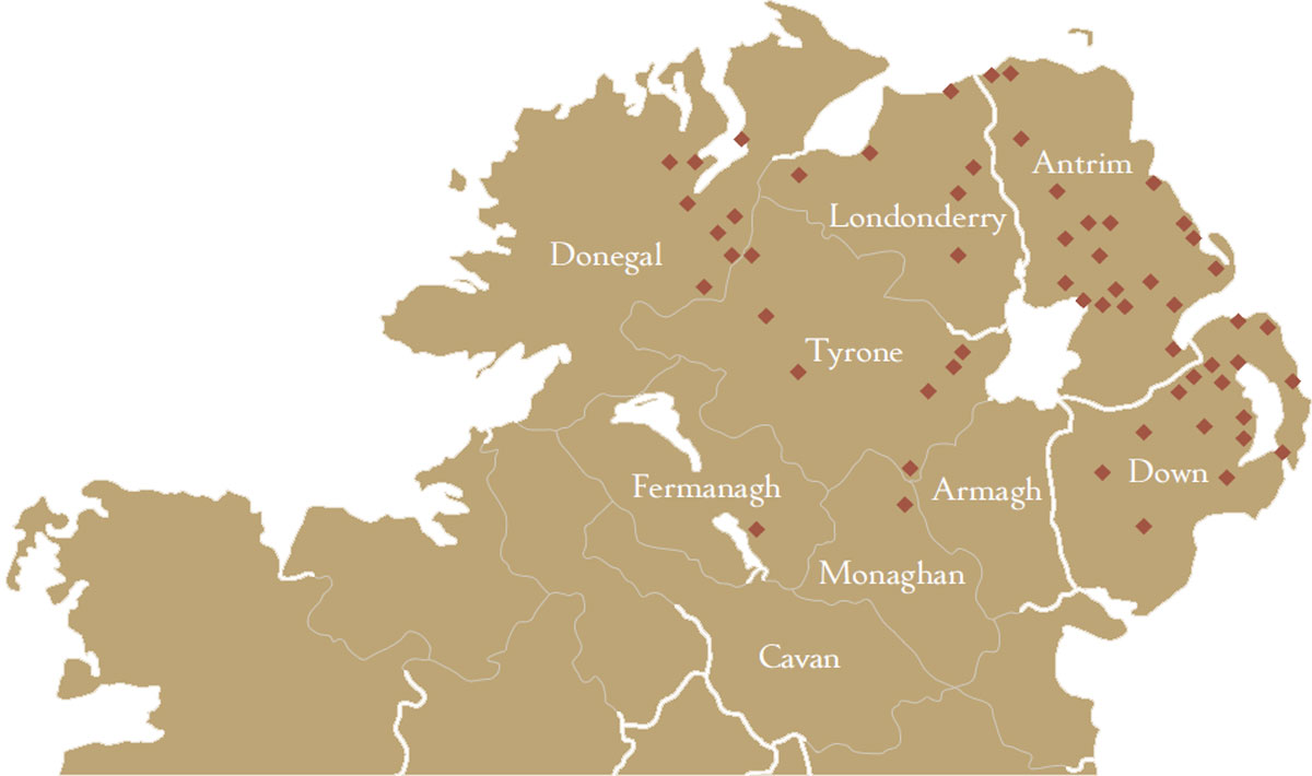 Presbyterian ministers in Ulster around 1660