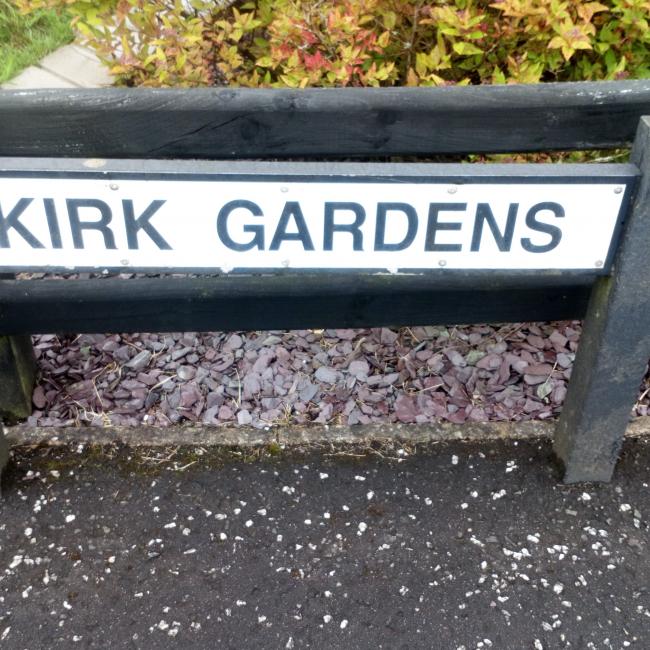 Kirk Gardens (Kirk – church)