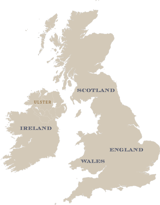 At the narrowest part, only 13 miles separate Ulster – Ireland’s northern province – and Scotland. The sea has been a bridge rather than a barrier. Almost 2 million people make the crossing by ferry every year.