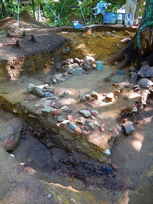 Archaeological excavations at the McFadden homestead