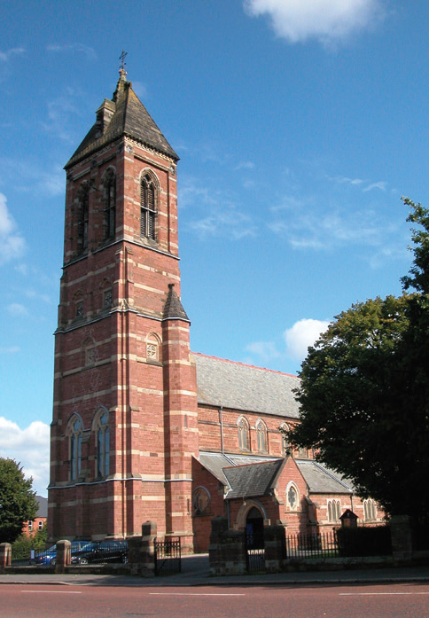 The tower of St Mark’s Church