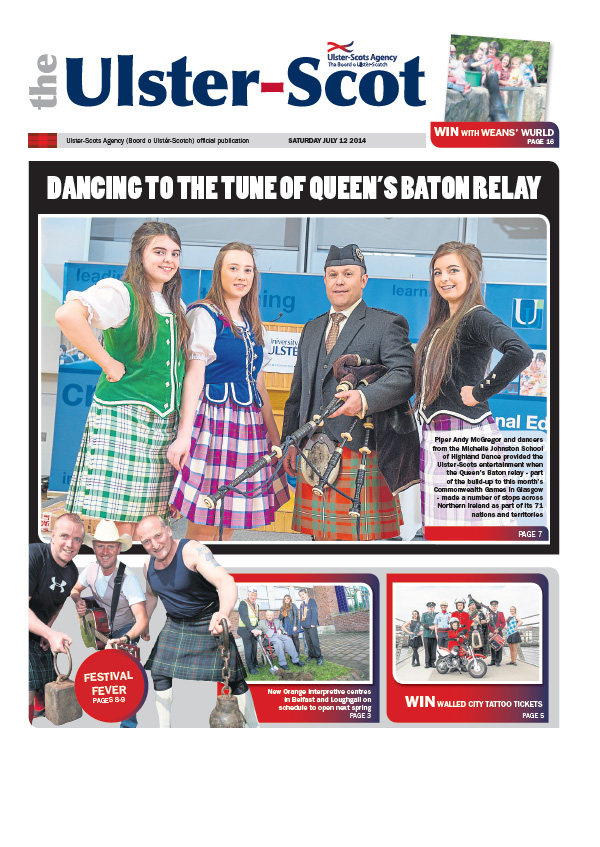 Ulster-Scot Newspaper - July 2014