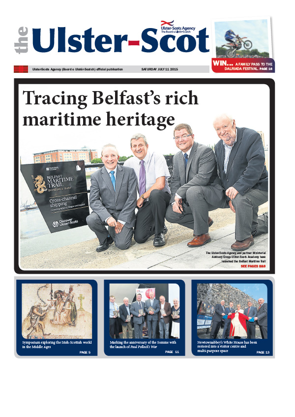 Ulster-Scot Newspaper - July 2015