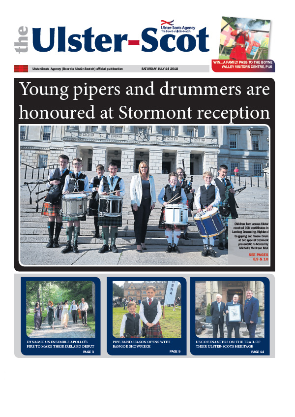 Ulster-Scot Newspaper - July 2018