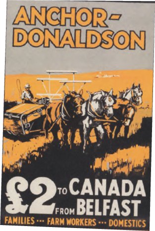 Canadian Emigration poster from 1927