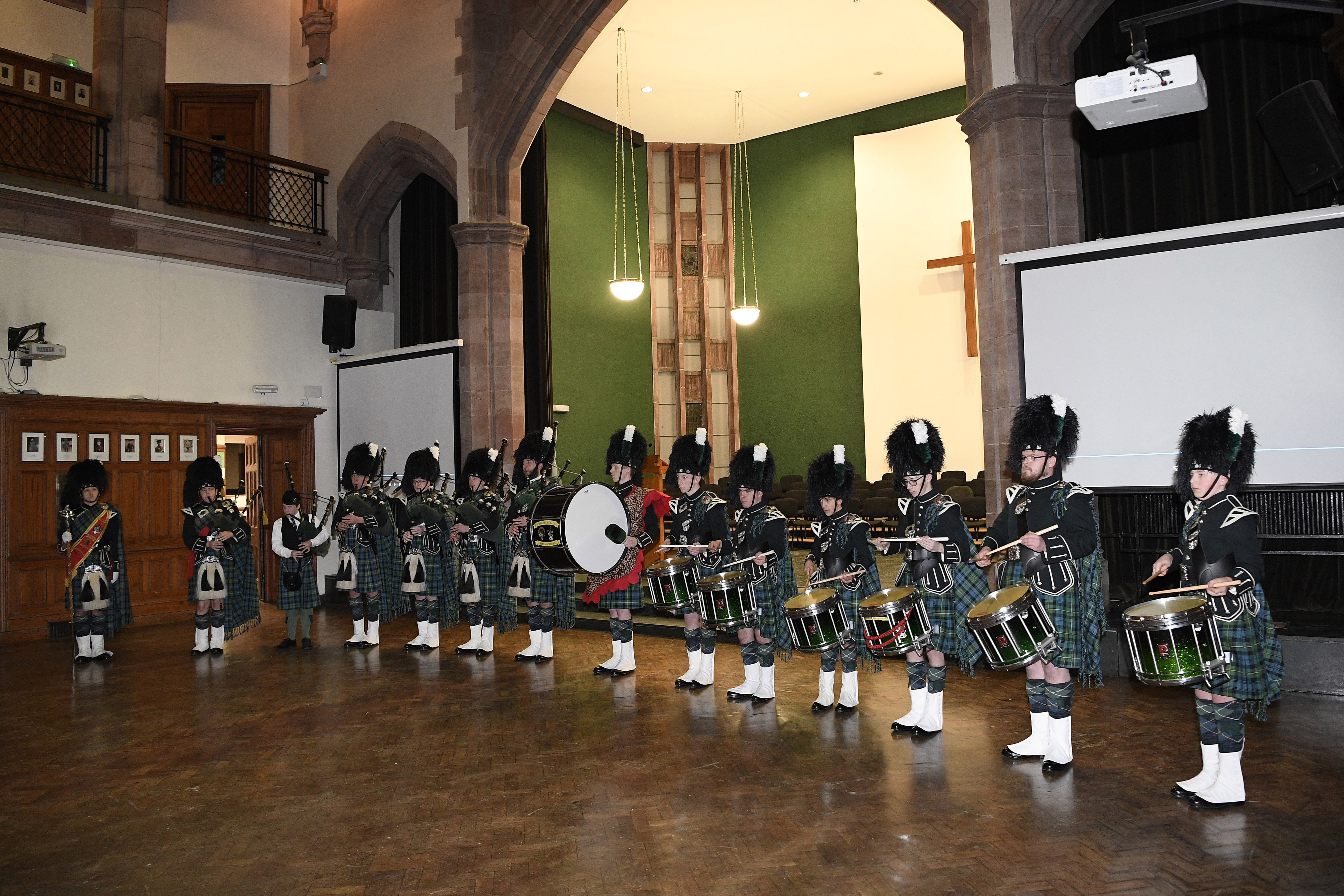 Friends of Campbell College Belfast Pipe Band