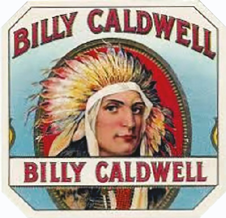 Billy Caldwell cigar band