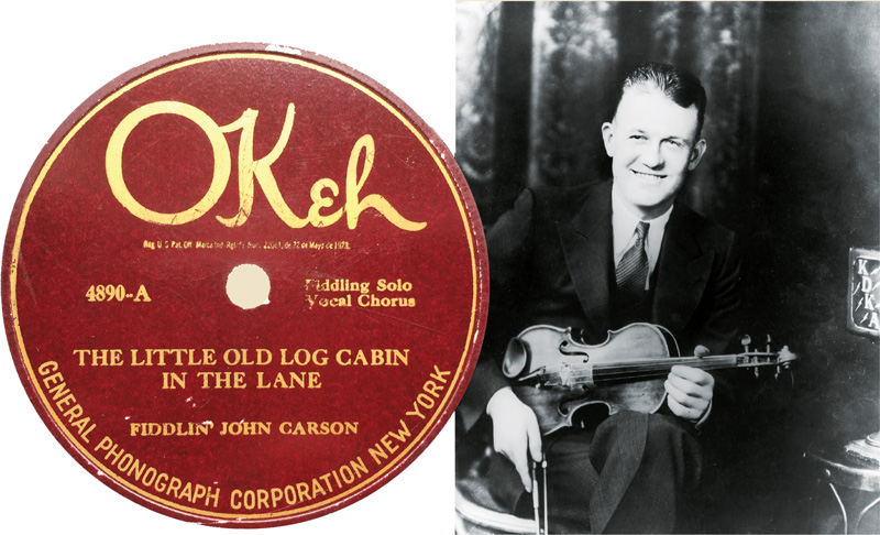 Carson’s 1923 recording & Georgia fiddler Clayton McMichen
