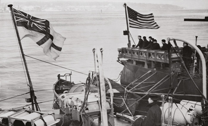 The Royal Navy and US Navy in Londonderry