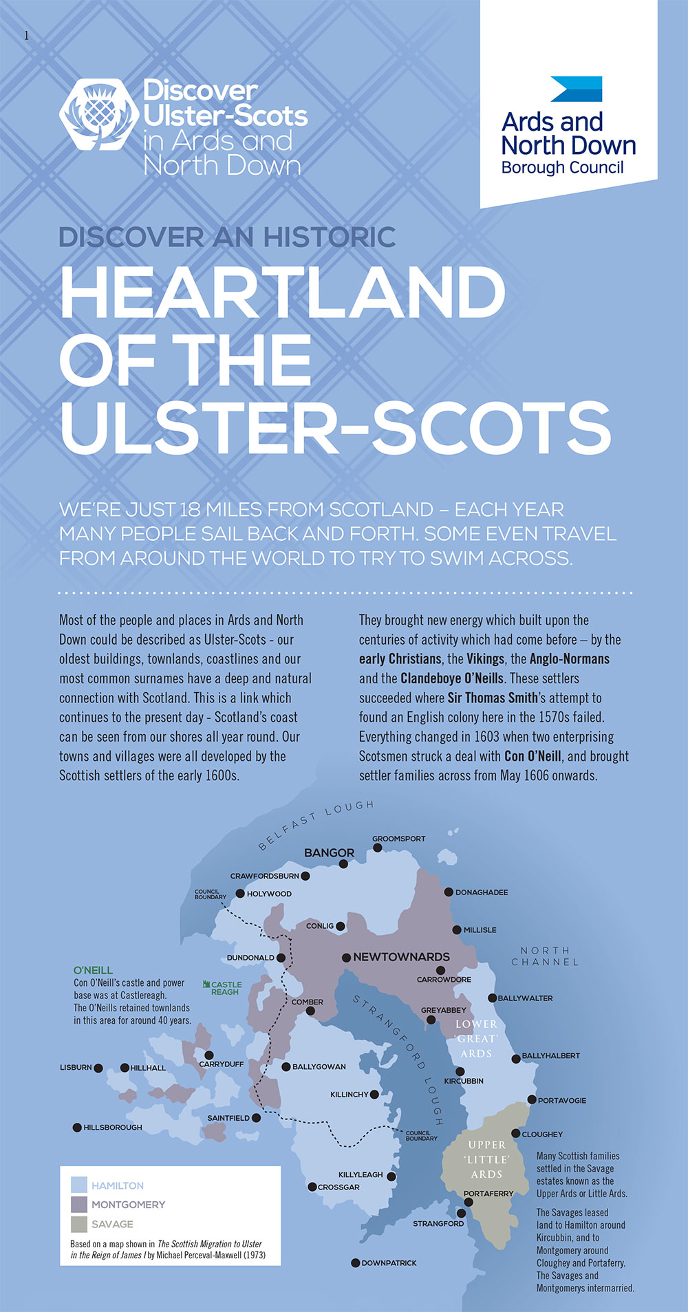 Discover Ulster-Scots in Ards and North Down