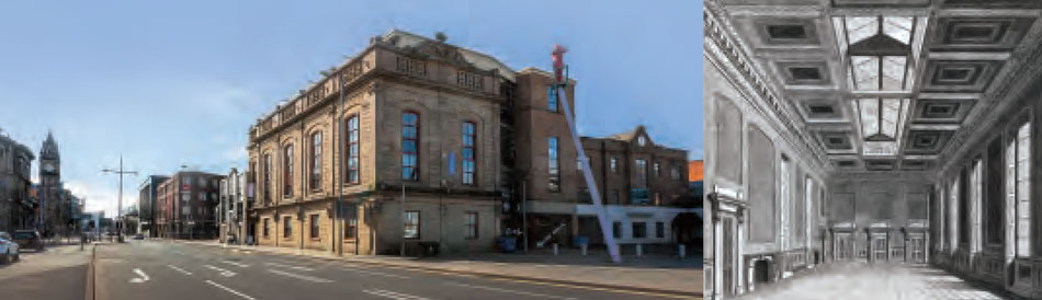 Belfast Corn Exchange was also designed by Thomas Jackson.