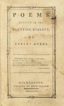 The 1786 Kilmarnock edition