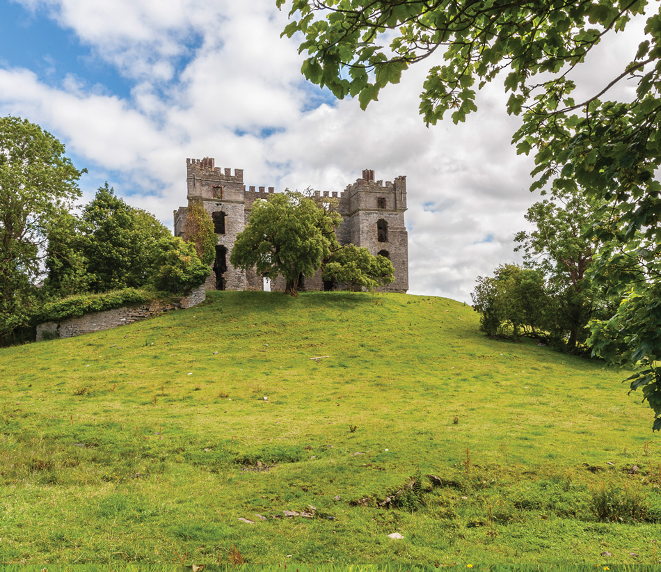 Raphoe Castle, also known as the Bishop's Palace