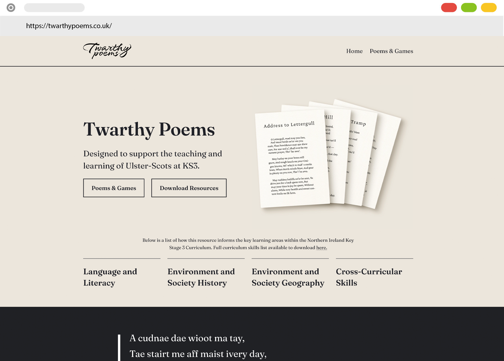 Twarthy Poems - twarthypoems.co.uk