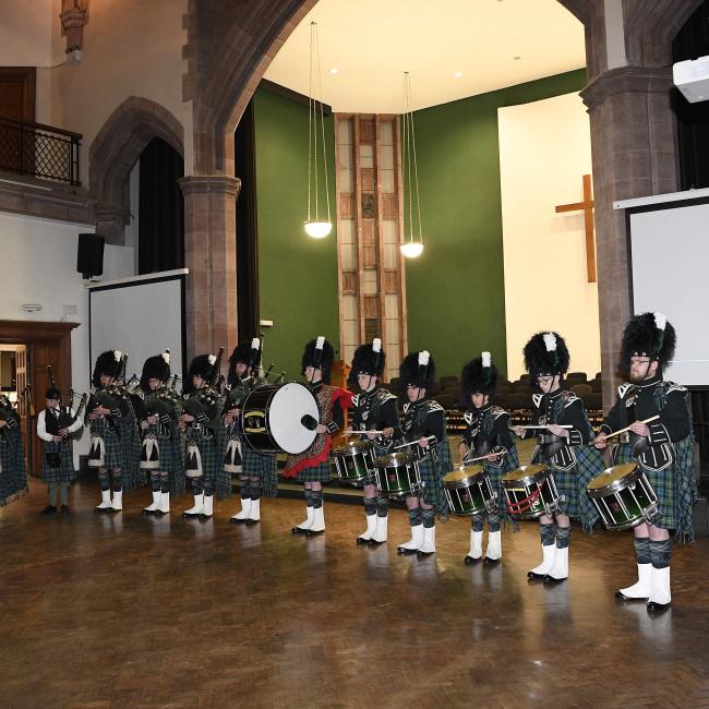 Friends of Campbell College Belfast Pipe Band